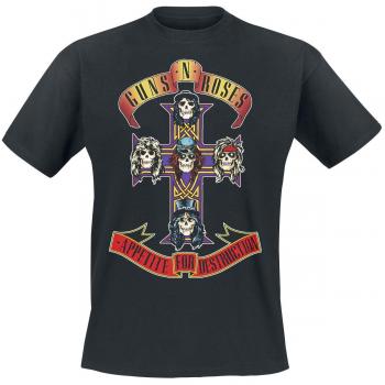 Guns N’ Roses T-shirt – Appetite for Destruction – Bandomslag – Storlek 4XL – Svart – För män