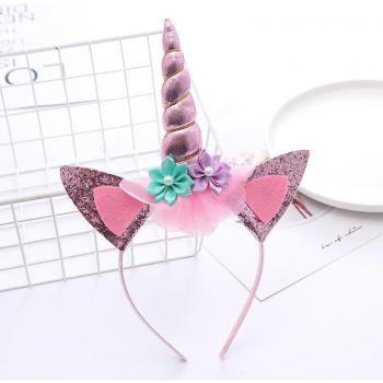 Unicorn-Themed Headband for Holiday Celebrations