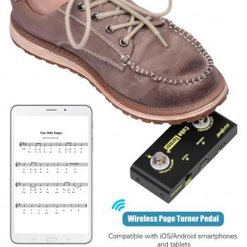 Pédale de Défilement Sans Fil