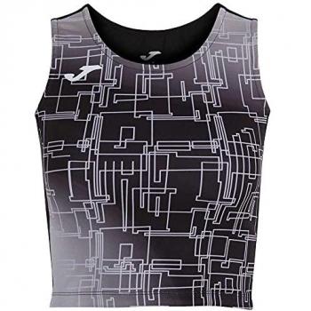XS Top Joma Elite VIII Carbone Nero Donna