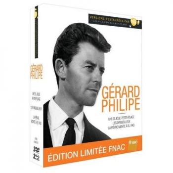Coffret Gérard Philipe Limited Edition : 3 Blu‑Ray et 3 DVD