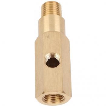 Adaptateur de jauge de pression d'huile en laiton 1/4 NPT T pièce pour Ford Falcon BA BF FG 4.0 et V8