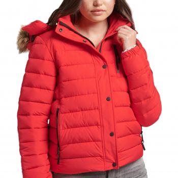 SuperDry Fuji Chaqueta de Felpa Negra