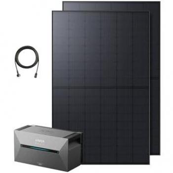 Solarbank 2 E1600 Plus mit 870Wp Bifazialem Solarmodul