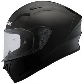 Casque SMK Stellar Solid noir, version intégrale – S (56‑57)