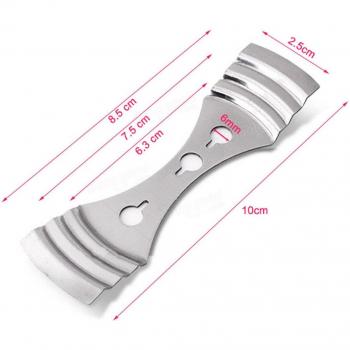 Mèche de bougie 100 pièces, chanvre et coton, 8-20 cm