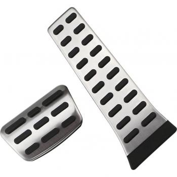 Pedales de coche de acero inoxidable para Hyundai Santa Fe