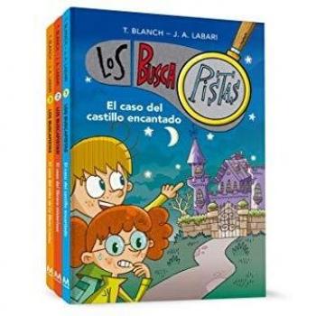 Pack Los BuscaPistas: El caso del castillo encantado | El caso del librero misterioso | El caso del robo de la Mona Louisa