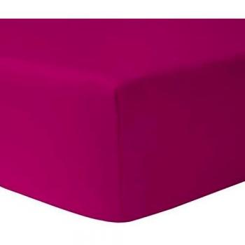 Copertura Letto in Cotone 100% 57 Fili/cm² Fucsia 90x190 cm
