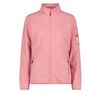 Strickfleecejacke CMP WOMAN JACKET Gr. 48, rosa