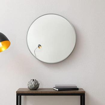 Specchio Ordona 40cm Rotondo Grigio