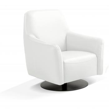 Felicity Comfort Sessel – Wipp-Drehsessel in Rindsleder