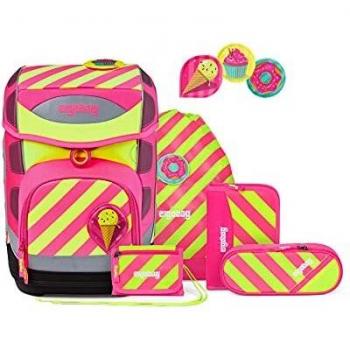 Schulranzen-ErgoCubo 6‑teiliges Komplettpaket