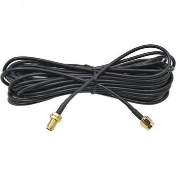 CHIPAL Cable de Extensión de Antena WiFi 6 metros, Conector RP-SMA Macho a Hembra, RG174 de Cobre Puro