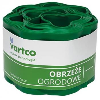 Bordure de pelouse VARTCO – Ligne ondulée – Protection contre les racines – 2 ans de garantie
