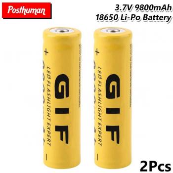 Batería de Ión de Litio GTF 18650 para Linternas LED