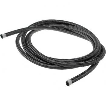 1 m Nylon Stahl Geflecht Brems Gas Öl Kraftstoff Schlauch Set AN4-AN10