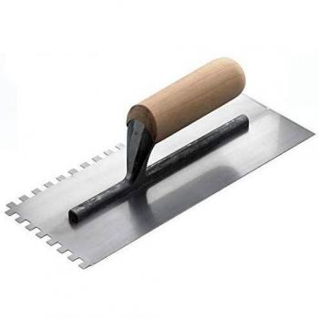 R.S.T. RST153DS Notched Trowel 6mm Square Notches Wooden Handle