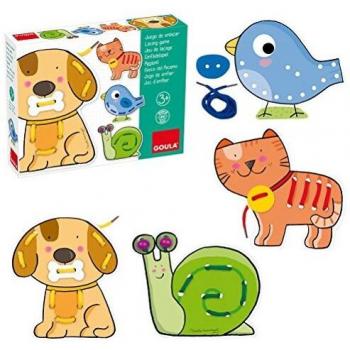 Juego Goula didáctico enlazar animales