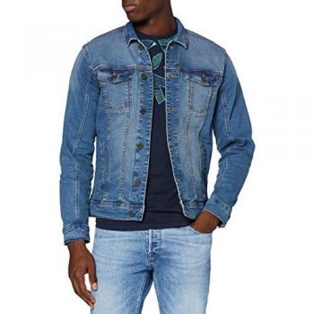 BHNARIL Blue Brand‑Button Denim