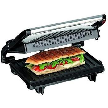 PaniniChef 09898 – Schwarz-Silber Fettarmes Grillgerät