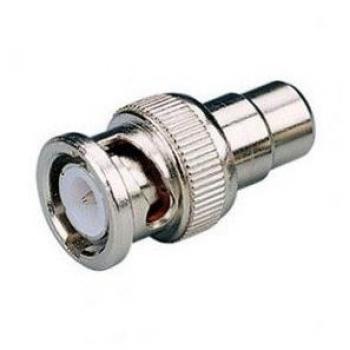 ADATTATORE COASSIALE BNC/M TO RCA/F 10PZ