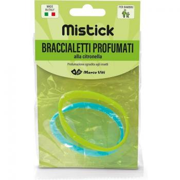 Mistick Braccialetti Profumati Citronella Azzurro/verde 2 Pezzi