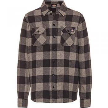 Dickies New Sacramento Hemd Größe XS in Grau