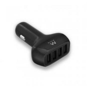 Chargeur Ewent 4 ports USB pour voiture 9.6A (48W)