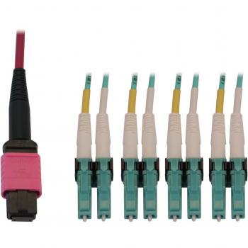 Eaton 40G/100G 12F MTP/MPO-PC zu 4x LC/PC F/M Multimode Kabel (2 m)