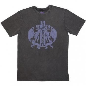 Charcoal Black Sabbath Stone Wash T-Shirt – Unisex L