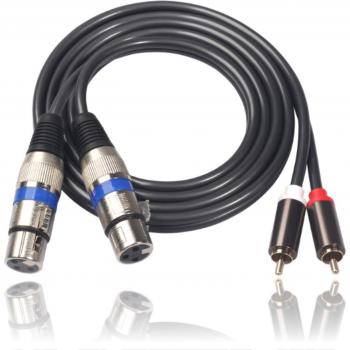 Cabo RCA a XLR 1,5m