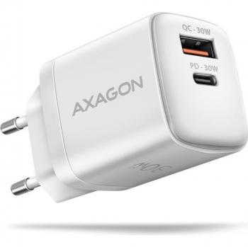 Carregador de parede AXAGON 30W, QC3.0, Branco