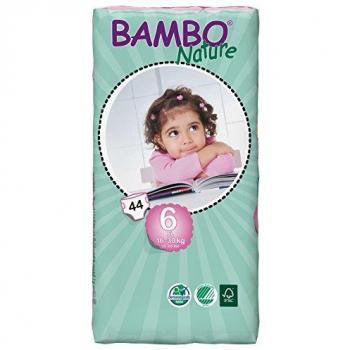 Bambo Nature XL 6 Green Baby Wipes Pack