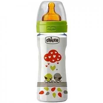 Biberon Chicco Neutro 250 ml Caucciù Flusso Medio