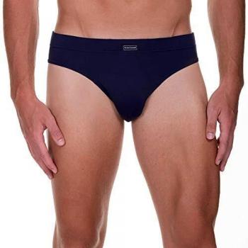 Bruno banani Herren Sportslip Micro Feel Slip, Marine 010, S