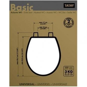 Tatay Couvercle WC Standard