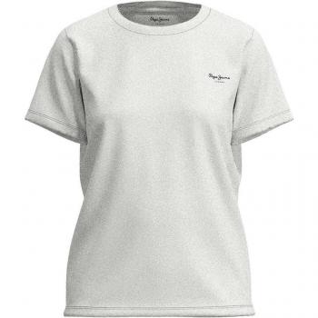 Maglietta Pepe Jeans Wendy Chest Maniche Corte Bianca e Nera Donna