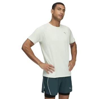 Light Green Puma Velocity Short Sleeve T-Shirt – Men M