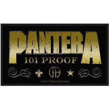 Badge Pantera 101 Proof Tissé Taille Unique Noir/Or