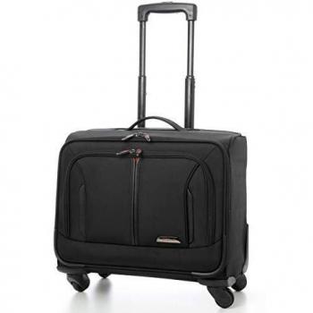 Aerolite Black 4-Wheel Laptop Carry-On Case