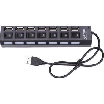 USB Hub 7-fach mit An/Aus-Funktion