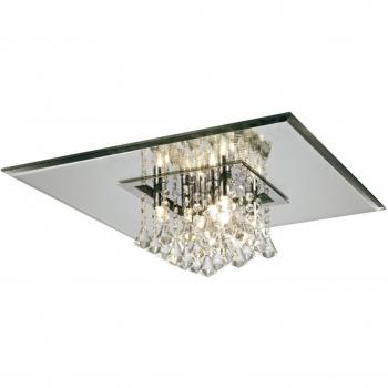 Starda 8-Light Polished Chrome Flush Mount