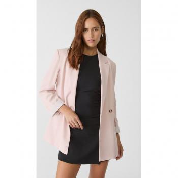 Stradivarius Women's Pale Pink Blazer