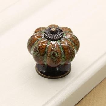 Adorable Pumpkin Design Cabinet Pulls, 1.6x1.6x1 inch