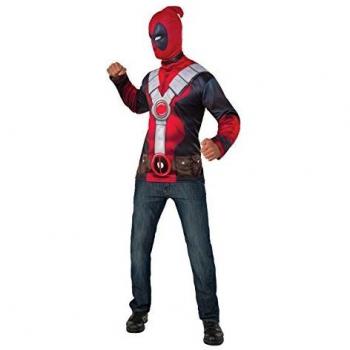 Herrenoffizielles Deadpool Kostümoberteil von Rubie's – Modell 810957XL, XL
