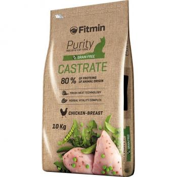 Nourriture Pour Chat Fitmin Pureté Castré 10kg