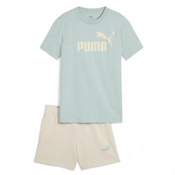 Conjunto Puma 1 Logo Verde Menta Kids