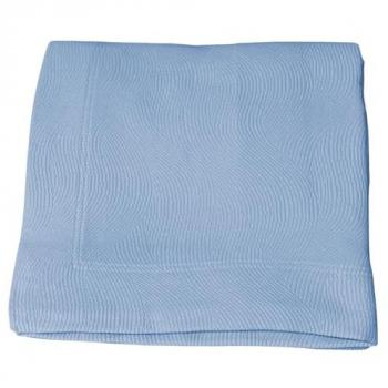 Coppia di Copriletti ZEN Cielo: Matrimoniale in Cotone Puro Jacquard