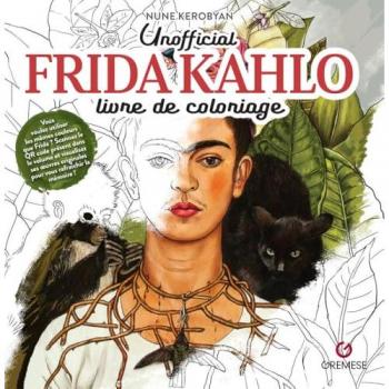 Frida Kahlo. Livre de coloriage. Non officiel